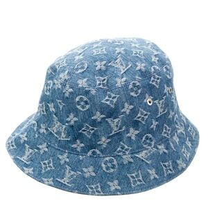 Louis Vuitton Denim Monogram Bucket Hat